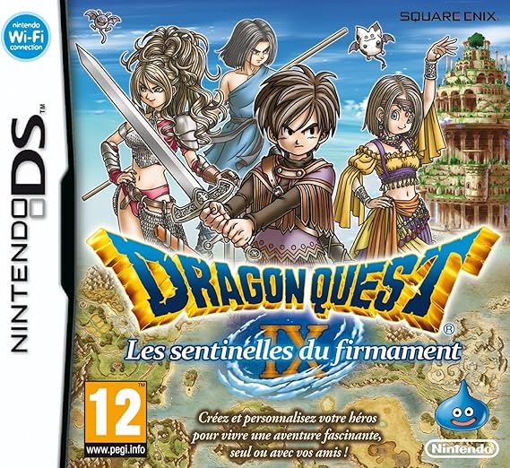Fichier:Jaquette Dragon Quest IX Les sentinelles du firmament DS.jpg