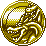 DQIII GBC Médaille Orochi Or.png
