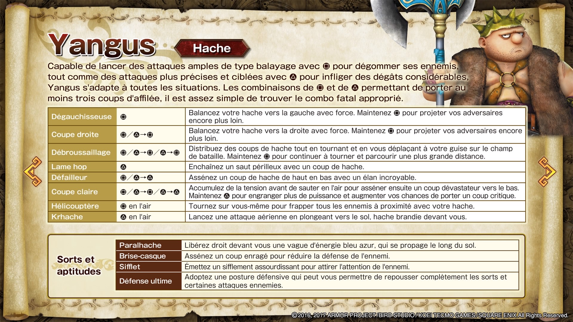 Le guide de Yangus.