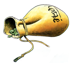 Fichier:Artwork DQIV Famicom Herbe curative.png