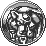 DQIII GBC Médaille Nécromolosse Argent.png