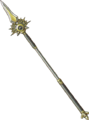 La lance de gluant de métal.