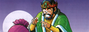 Roi de Romaria et le sac.png