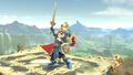 Un Mii avec les équipements d'Elric.