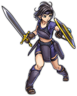 DQSG Illustration Héroïne Guerrière.png
