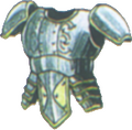 Illustration de l'armure de plates pour la version NES