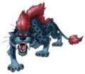Smilodon noir à partir de Dragon Quest XI.