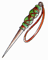 Illustration de l'aiguille empoisonnée pour la version NES