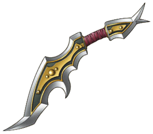Le boomerang de métal.