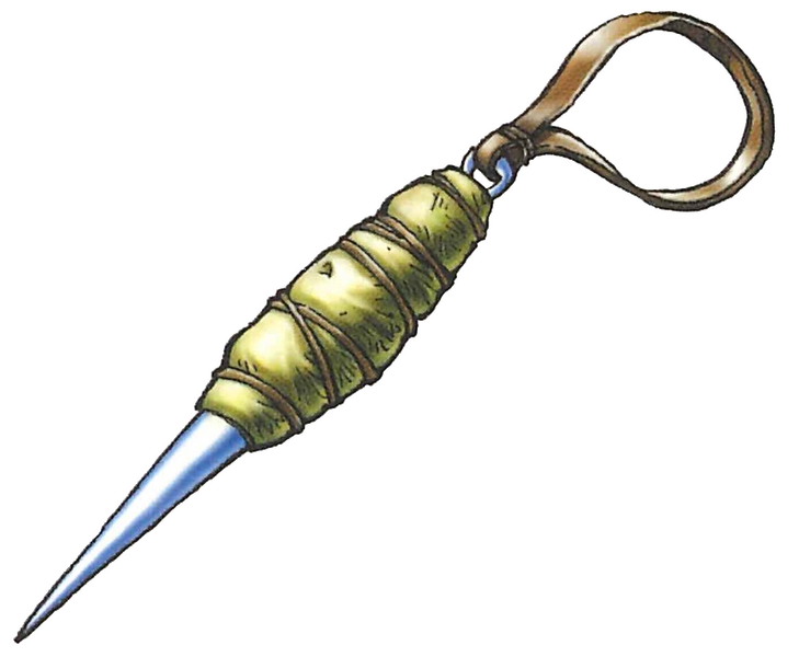 Fichier:Artwork DQVII Aiguille empoisonnée.png